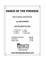 Dance of the Phoenix Orchestra sheet music cover